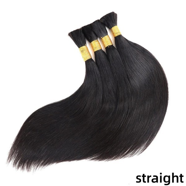 Hot Selling 12A  Advanced Grade Hair Bulk No Weft Bohe Braiding 100% Human Hair Quick Weave Extensions 100 Grams/1 Bundle