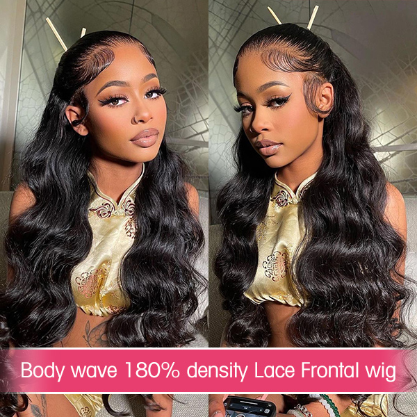 130%&180%&300% Density Body Wave Preplucked 13*4 Lace Frontal Wigs Human Hair Top Selling