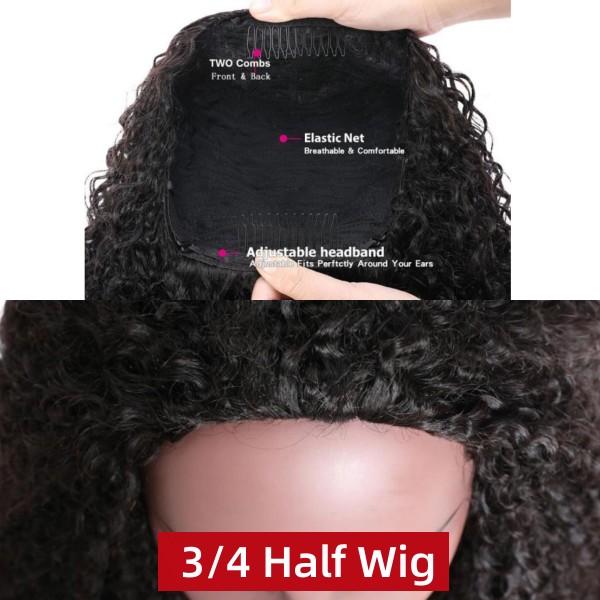 (All Texture Link)Blunt Cut Bob Wig Scarf Headband Wig 150%&200% Density With Adjustable Velcro 100% Human Virgin Hair Wear Go Glueless One Extra Band