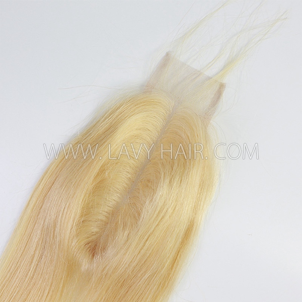 Superior Grade Top Quality 2*6" Lace Closure Transparent Lace Kim-Kay Closure Swiss lace Middle Part