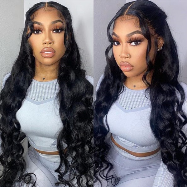 Glueless Wear Go Body Wave 200% Density HD Lace 4×4 5×5 13×4 13×6 Full Frontal Wigs 100% Human Hair Pre Plucked Pre Bleached