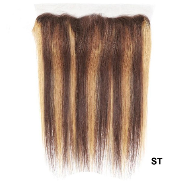 P4/27 Hlighlight Color Ear to ear 13*4 13*6 HD Lace and Transparent Lace Frontal Pre plucked Hairline Human hair Swiss lace