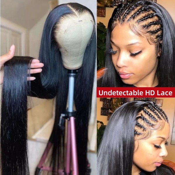 13*6 HD Lace frontal wig Glueless Wear Go 200% Density (IG: @xo.mixed.baby)