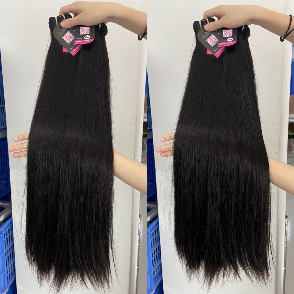Double Drawn All Texture Link (Same Full From Top To Tip) Virgin Human Hair Extensions 105 Grams/1 Bundle Brazilian Hair