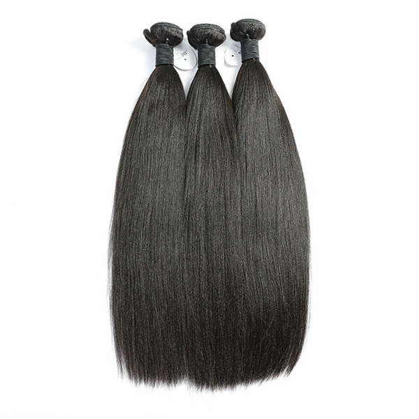 Advanced Grade Bundles Brazilian Yaki Straight hair 100% Unprocessed Human Hair