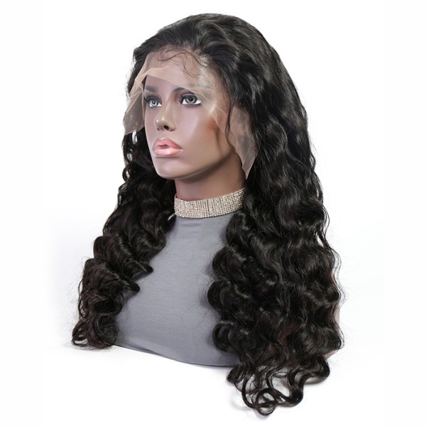 Glueless Wear Go Loose Wave 200% Density Undetectable HD Lace 4×4 5×5 13×4 13×6 Full Frontal Wigs 100% Human Hair Pre Plucked Wig