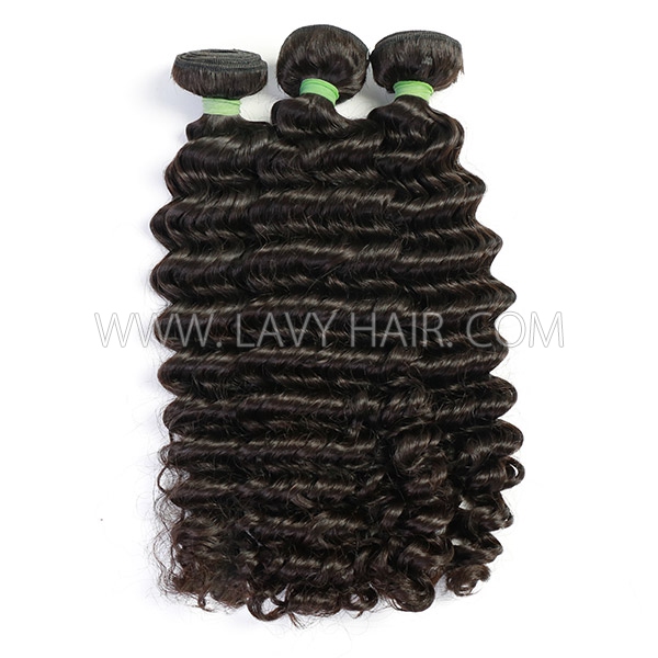 Lavyhair 14A Top Grade Green Band Vietnamese Raw Hair Cuticle Aligned 1 Bundle/105g Glossy Shinny Unprocessed Human hair Wholesale extensions