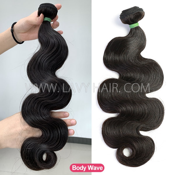 Lavyhair 14A Top Grade Green Band Vietnamese Raw Hair Cuticle Aligned 1 Bundle/105g Glossy Shinny Unprocessed Human hair Wholesale extensions