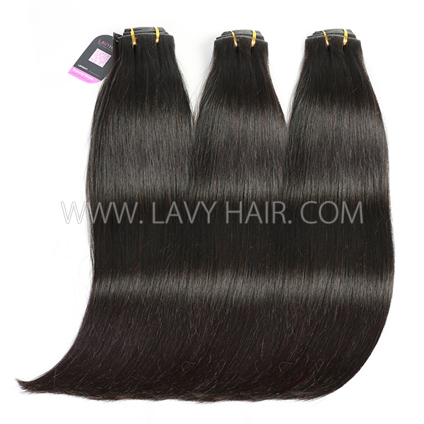 Lavy Hair Follicle Fusion Clip ins Seamless Skin Injection No Glue No Damage 7 pcs/set 120 grams 12A Grade Virgin Hair