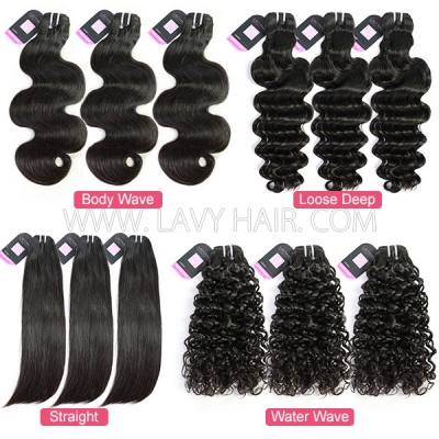 14A Top Grade Lavyhair Burmese Raw Hair Cuticle Aligned Unprocessed Human hair Wholesale Hair