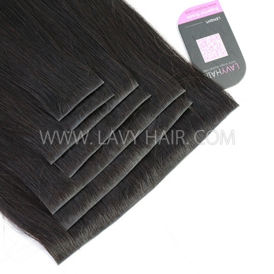 Lavy Hair Wholesale Deal 10 Sets Follicle Fusion clip ins Skin Injection Seamless 7 pcs/set 120 grams 12A Grade Virgin Hair Customize 7 Days