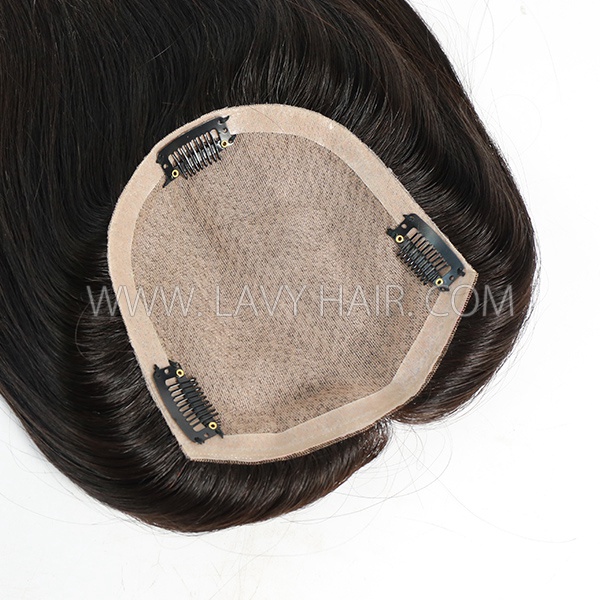 Womens Toupee Silk Base Toupee Natural Scalp Undetectable Hair Replacement Hair System Natural Hairline