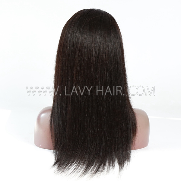 Top Silk base Light and Breathable Real Scalp Wig 13*4 Lace Frontal Wigs 150% 200% Density Human Virgin Hair