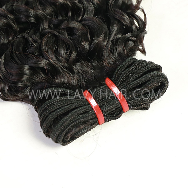 (New Made Texture) Super Double Drawn Spanish Curly (Same Full From Top To Tip) Virgin Human Hair Extensions 105 Grams/1 Bundle