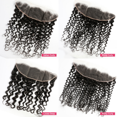 (New)Superior Grade HD Lace Ear to Ear 13*4 and 13*6 Invisible Melted Lace Frontal Human Hair