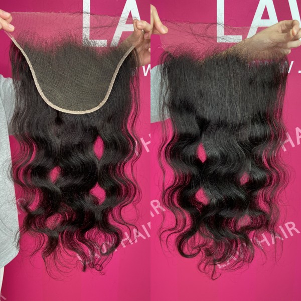 （New）Advanced Grade HD Lace 9*6 Closure Preplucked Invisible Melted Lace Human Hair Straight/Curly/Wavy