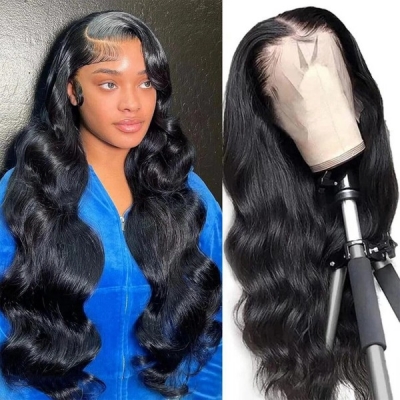 (All Texture Link)300% Density Bundles With 4*4 5*5 Closure Sewing Wigs Human Hair Wear Go 100% Glueless