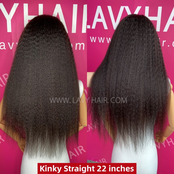 Glueless Wear Go Kinky Straight 200% Density HD Lace 4×4 5×5 13×4 13×6 Full Frontal Wigs Human Virgin Hair Preplucked Bleached Knot