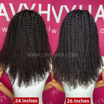Glueless Wear Go Kinky Curly 200% Density Invisible HD Lace 4×4 5×5 13×4 13×6 Full Frontal Wigs Pre Plucked Human Hair Afro Curly