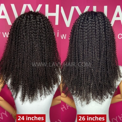 Glueless Wear Go Kinky Curly 200% Density Invisible HD Lace 4×4 5×5 13×4 13×6 Full Frontal Wigs Pre Plucked Human Hair Afro Curly