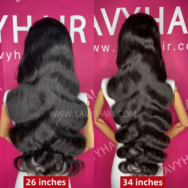 Glueless Wear Go Body Wave 200% Density HD Lace 4×4 5×5 13×4 13×6 Full Frontal Wigs 100% Human Hair Pre Plucked Pre Bleached