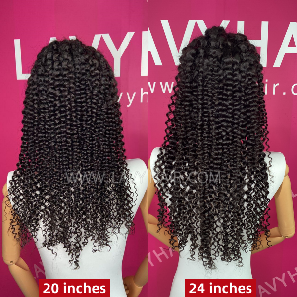 Glueless Wear Go Pre Bleached Deep Curly 200% Density Pre Plucked HD Lace 4×4 5×5 13×4 13×6 Full Frontal Wigs 100% Human Hair