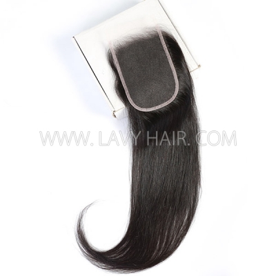 （New）Advanced Grade HD Lace 4*6 Closure Preplucked Invisible Melted Lace Human Hair Straight/Curly/Wavy