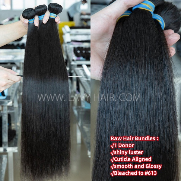 (All Texture Link)Lavy Hair 14A Top Grade Blue Band Raw Hair Malaysian Peruvian Indian Smooth Soft Cuticle Aligned Unprocessed For Hair Salon Boutique