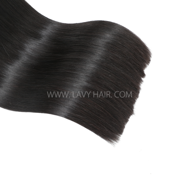 Double Drawn All Texture Link (Same Full From Top To Tip) Virgin Human Hair Extensions 105 Grams/1 Bundle Brazilian Hair