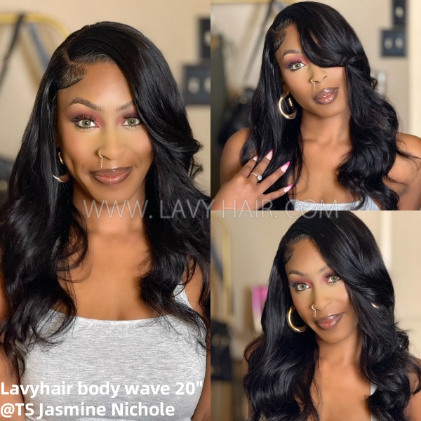Glueless Wear Go HD Lace 9*6 Lace Parting Max Closure Wig Arc Lace Mimic Forehead Contour Pre Plucked Pre Bleached 100% Human Hair 180% Density