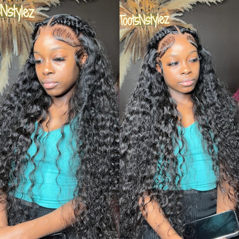 (All Texture Link) 300% Density Bundles With 2*6 6*6 7*7 Closure Sewing Wigs Preplucked Human Hair High Quality Wear Go 100% Glueless